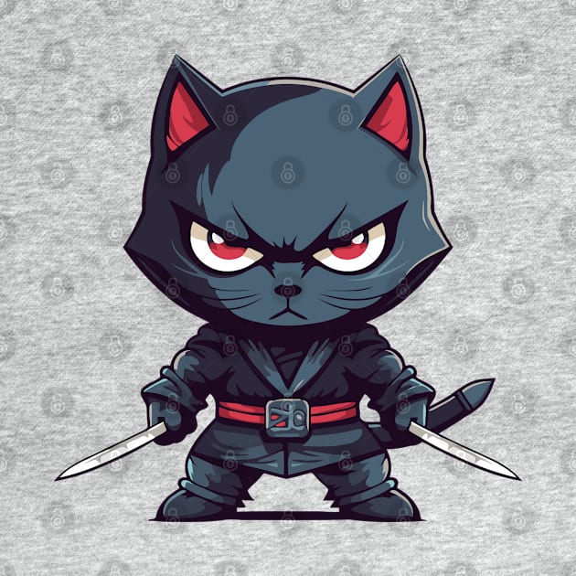 Ninja cat by inazuma